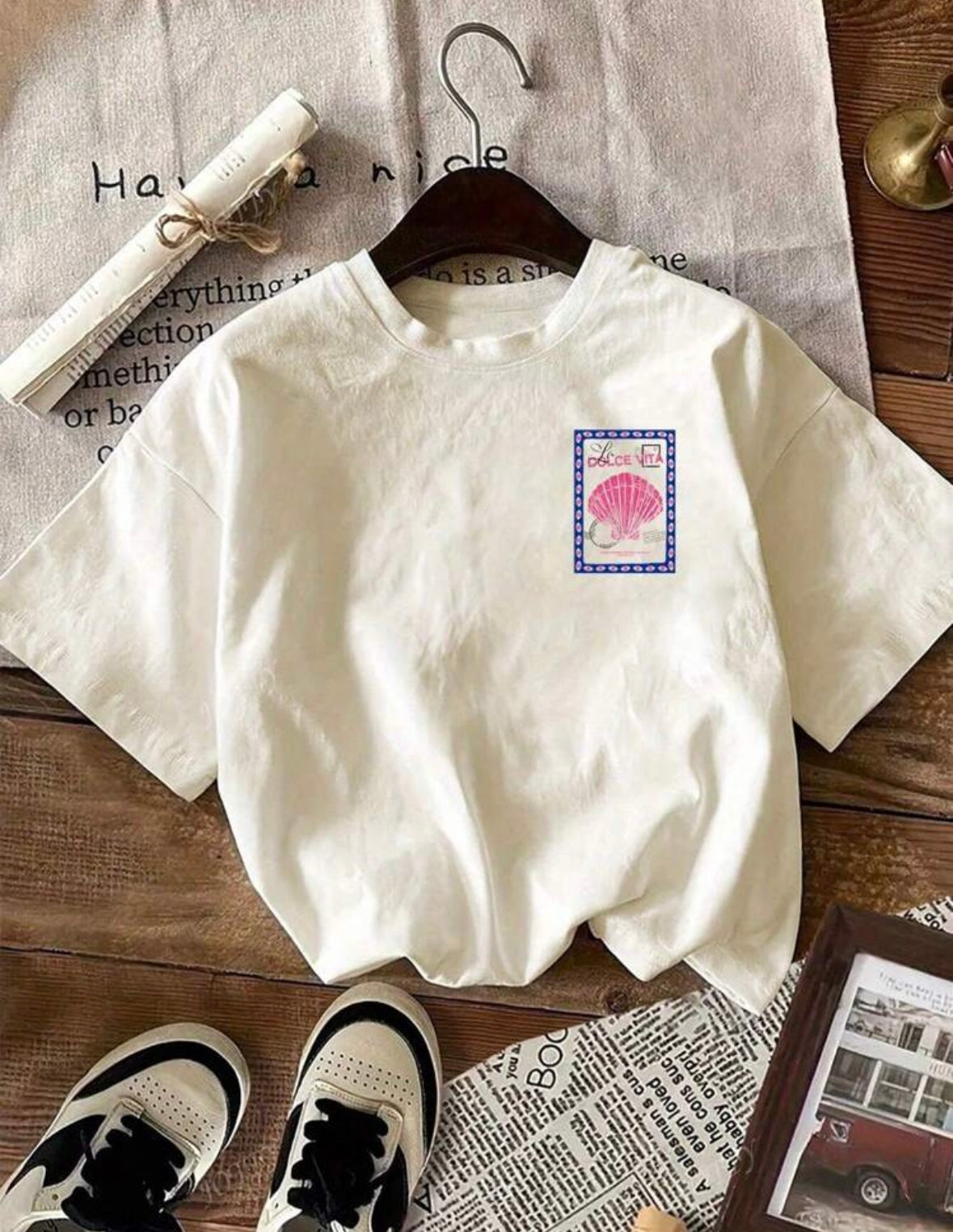 Tee-Shirt Manches Courtes - LA DOLCE VITA